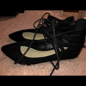 Black flats